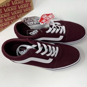 Vans. Burgundy size 7